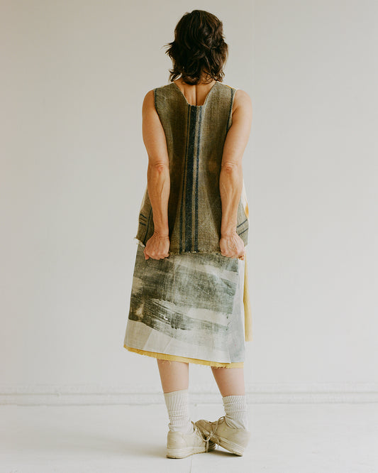 A fisherwoman’s ancient net rides the West Wind Drift in perpetuity