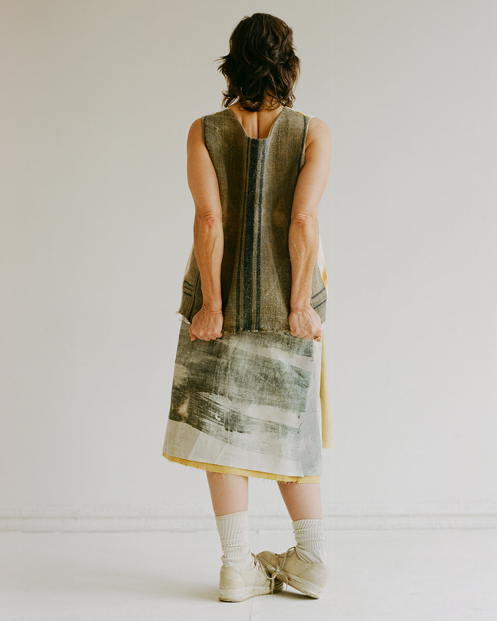 A fisherwoman’s ancient net rides the West Wind Drift in perpetuity